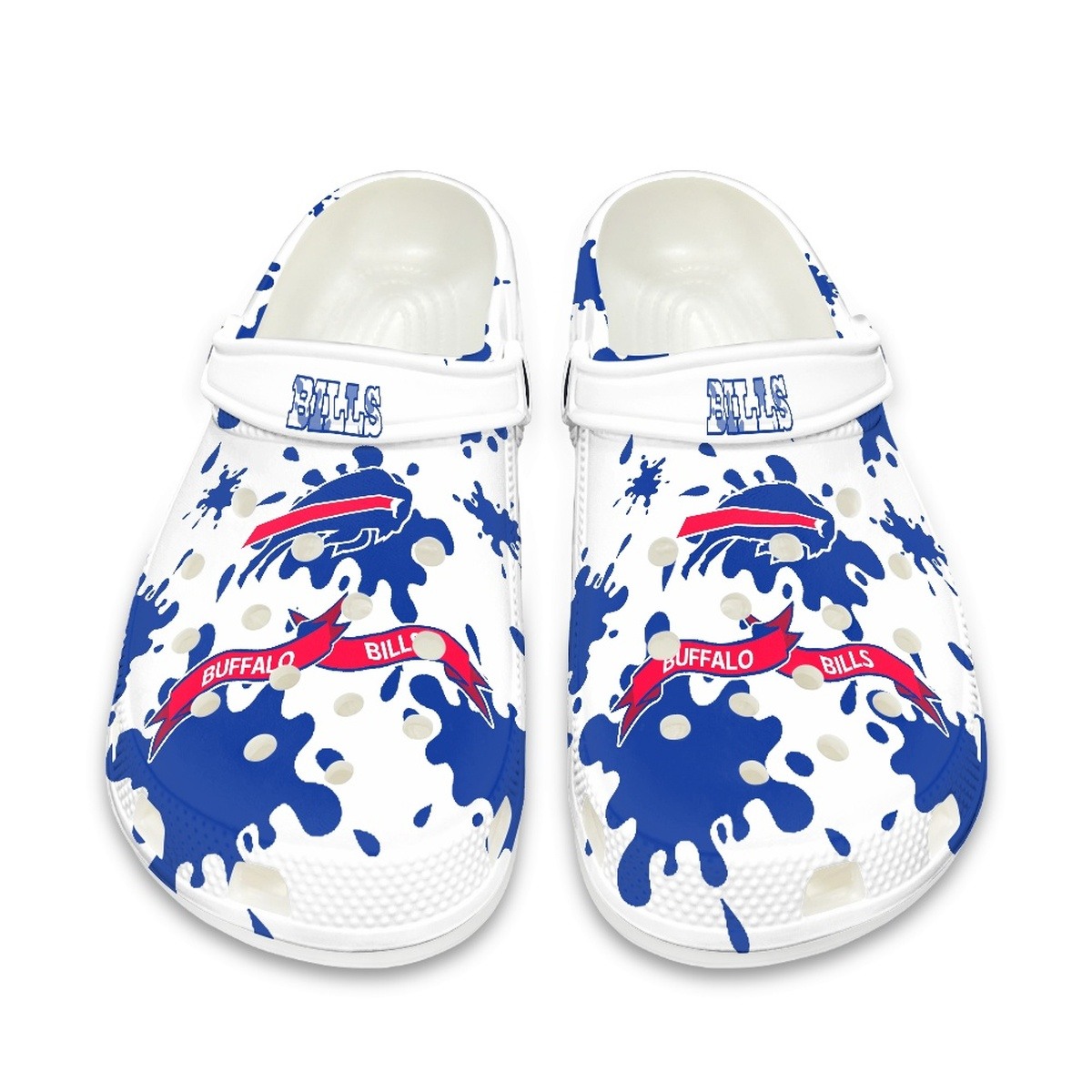 Buffalo Bills Crocs Shoes Cute Style#4 Shoes For Fans