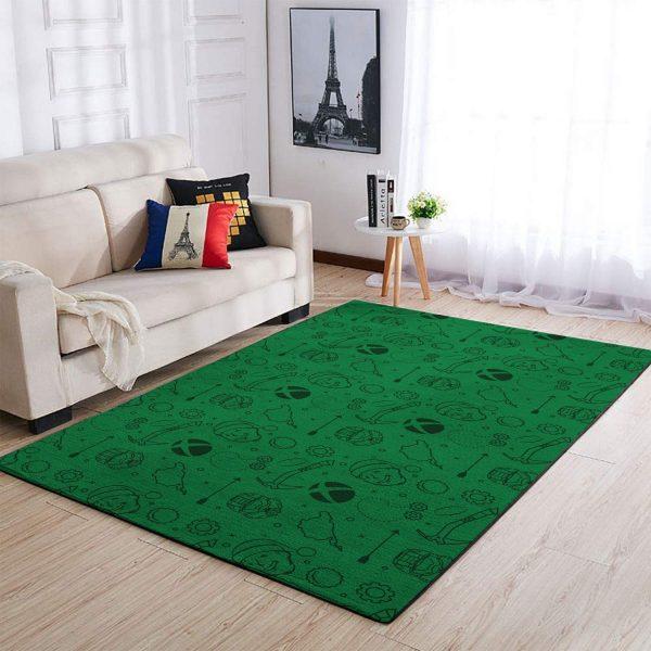 Xbox Console Game Art Home Decor Rectangle Area Rug 3