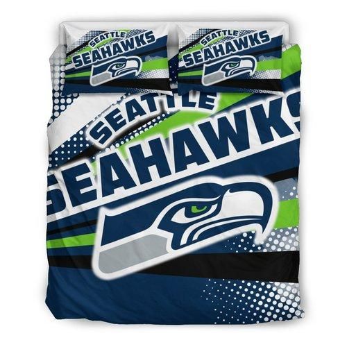 Colorful Shine Amazing Seattle Seahawks 3D CustomizedBedding Sets Duvet Cover Bedroom Sets Bedlinen