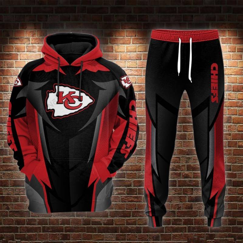 Kansas City Chiefs Joggers/ Hoodie 523