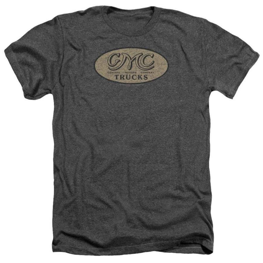 GMC Shirt Vintage Oval Logo Heather T-shirt