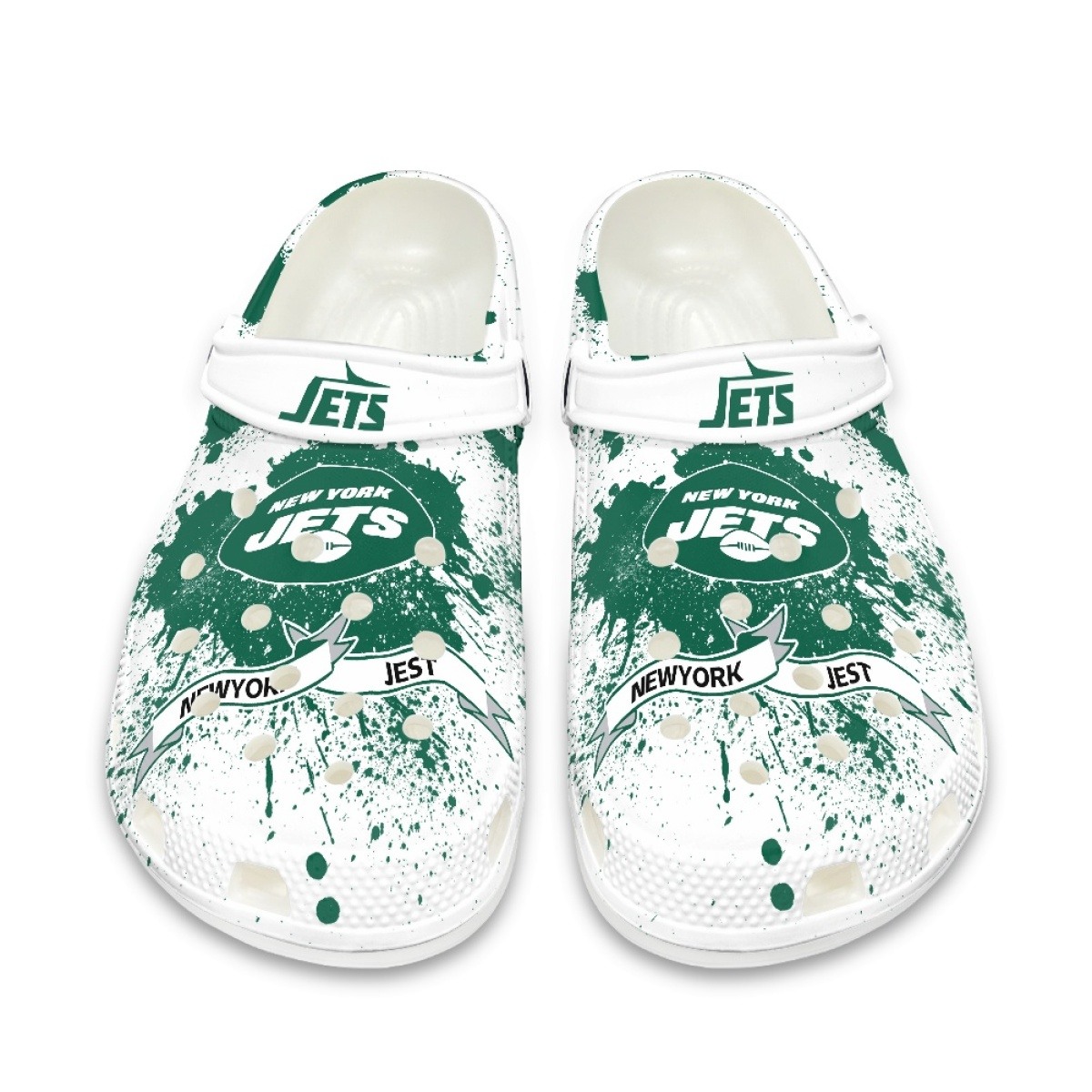 New York Jets Crocs Shoes Cute Style#3 Shoes For Fans