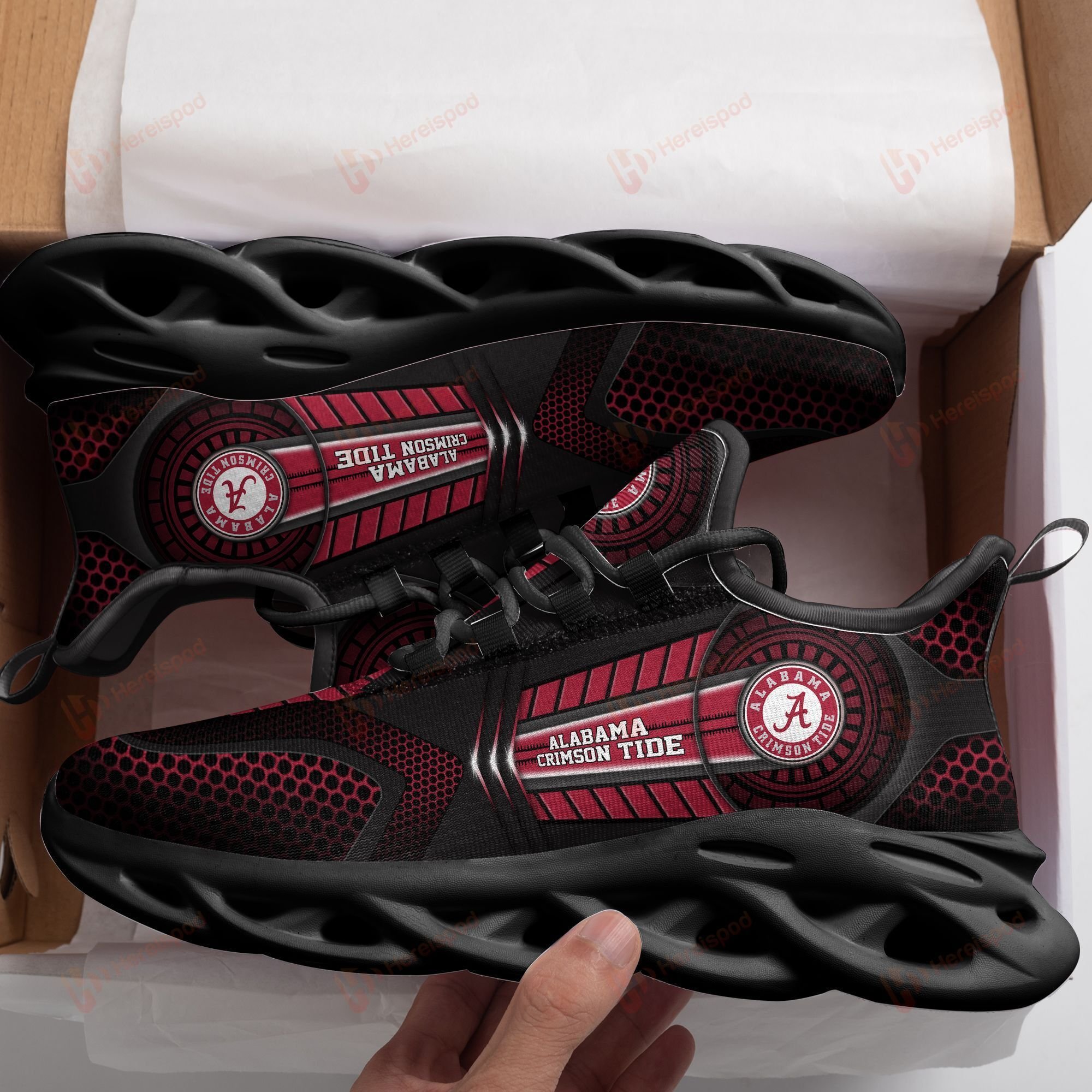 Alabama Crimson Tide Max Soul Shoes Ths21081401