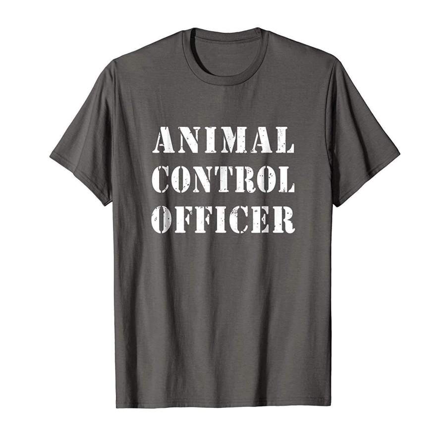 Animal Control Officer Costume Halloween Shirt