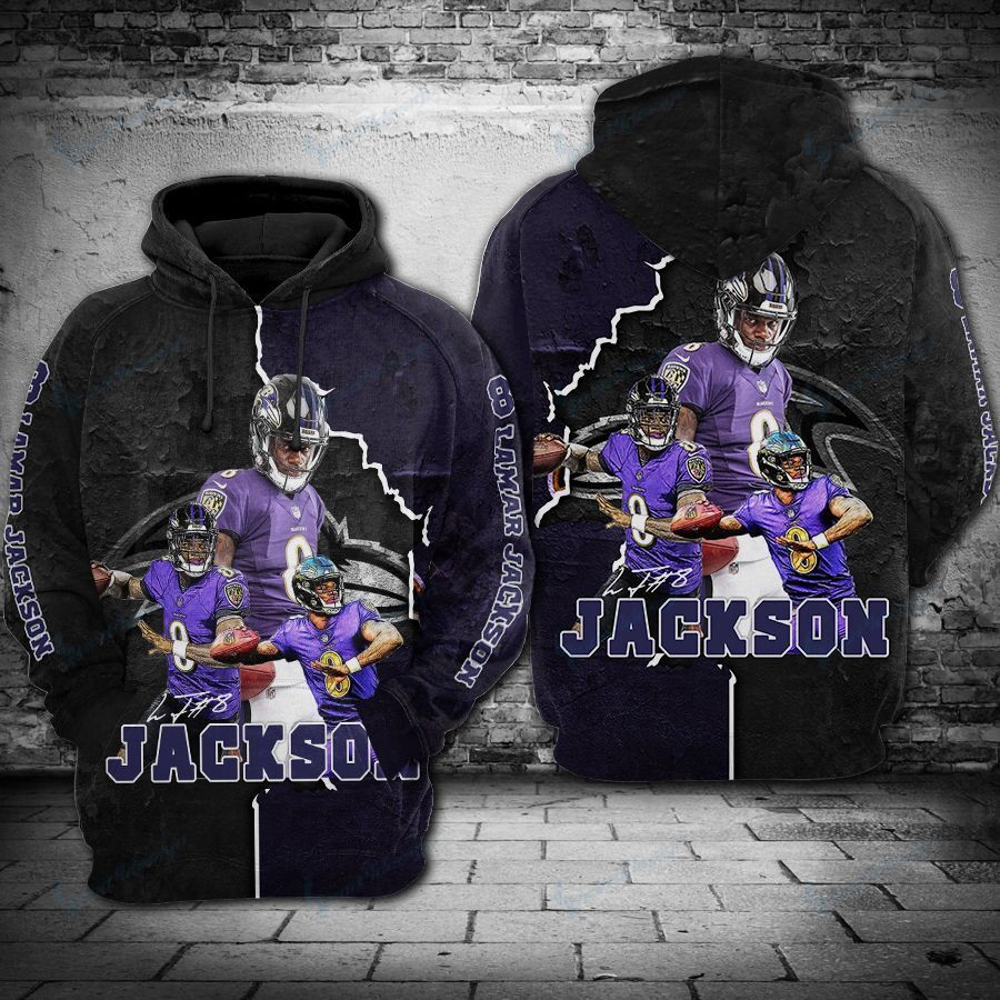 Lamar Jackson – Baltimore Ravens Limited Hoodie 699