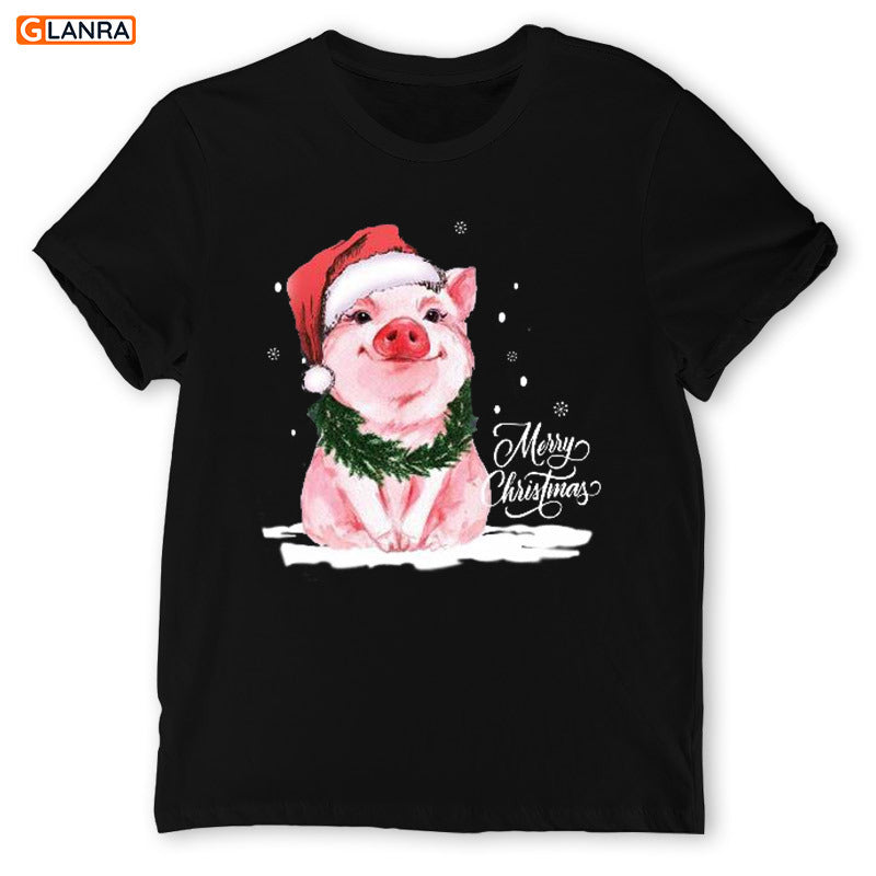 Pig Merry Christmas Shirt, Pig Snow Hoodie, Cute Pig, Pig Lover, Farm Animals Shirt, Gift For Pig Lovers