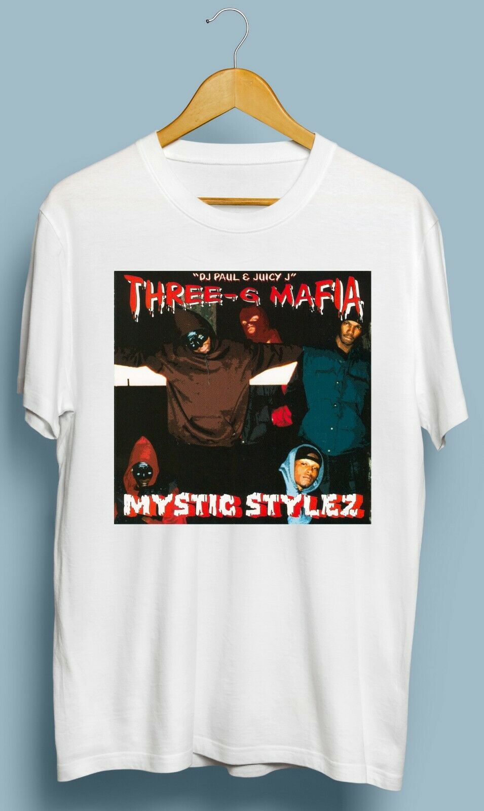 Vintage Three 6 Mafia – Mystic Stylez Retro T shirt Gildan