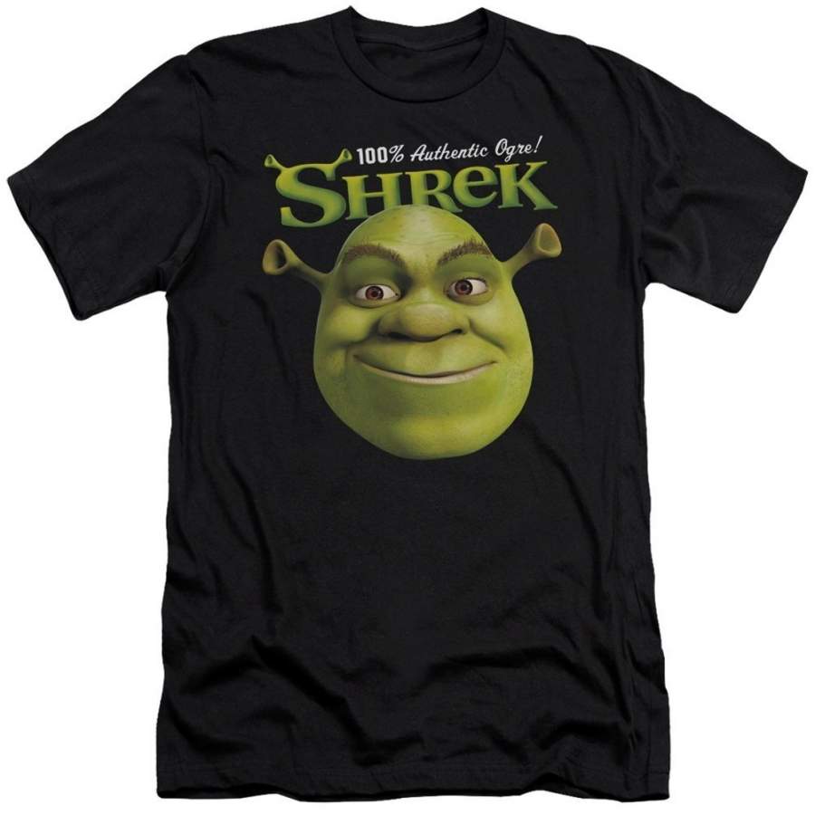 Shrek Shirt 100% uthentic Ogre! Slim Fit T-Shirt – TXTrend Shop