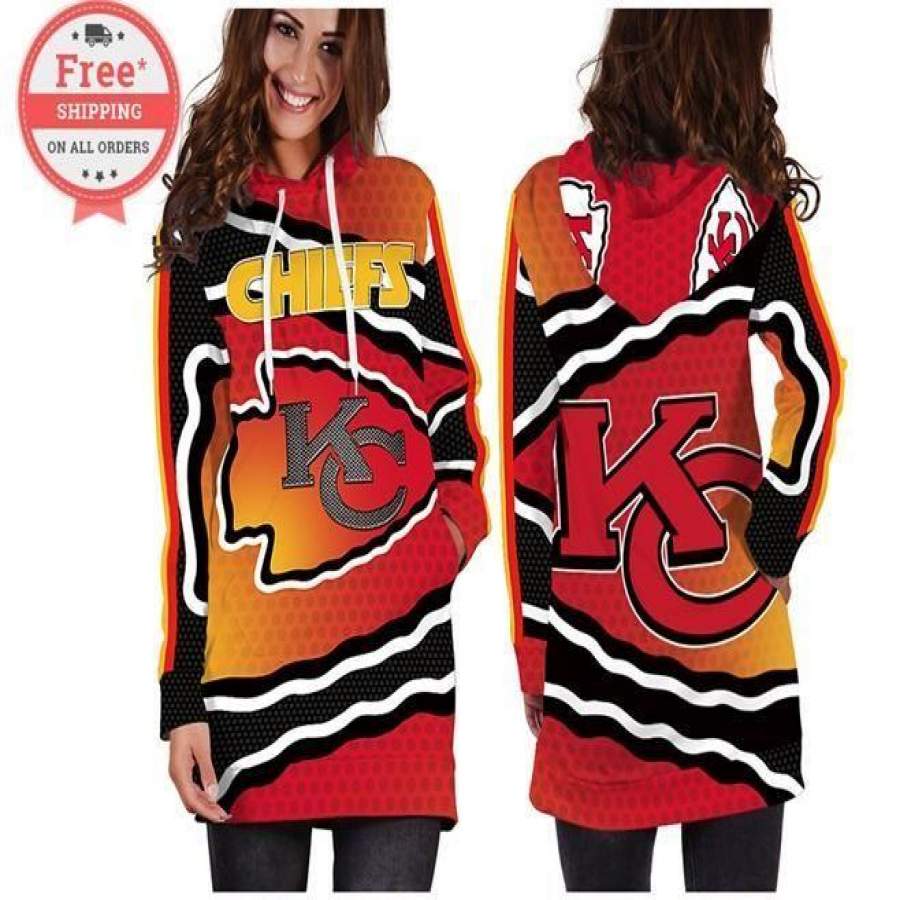 Kansas City Chiefs Football Team Women Sport Hoodie Unisex 3D All Over Print