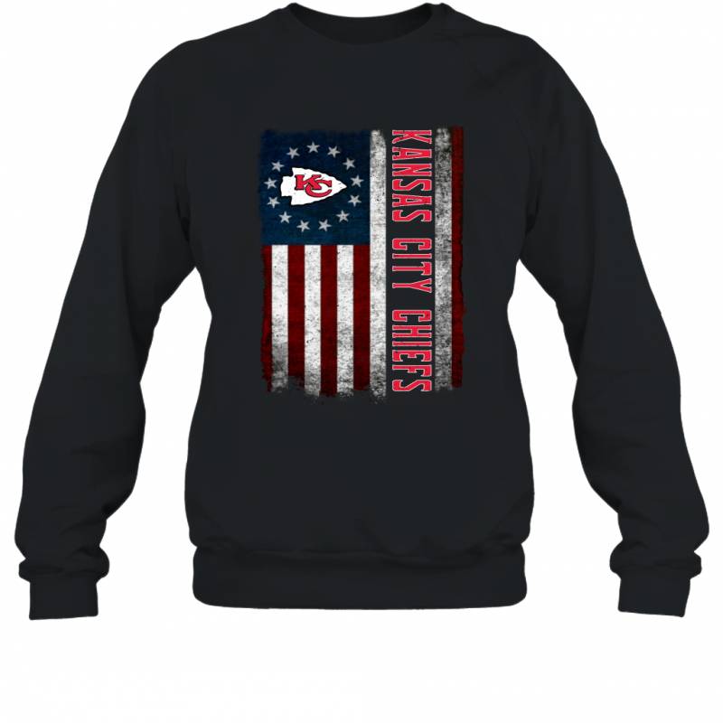 Kansas City Chiefs Betsy Ross Flag Sweatshirt