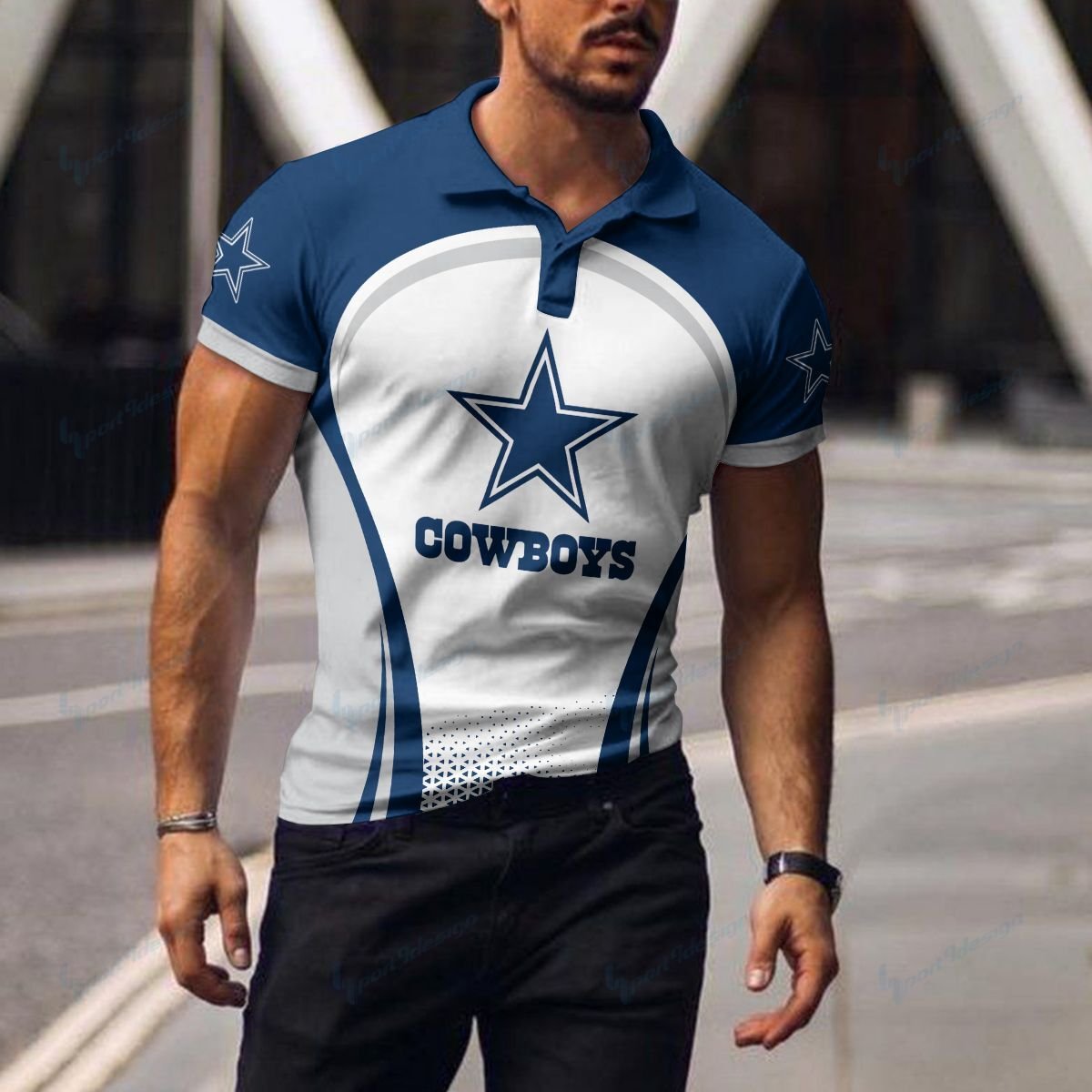 Dallas Cowboys Polo T-shirt 051