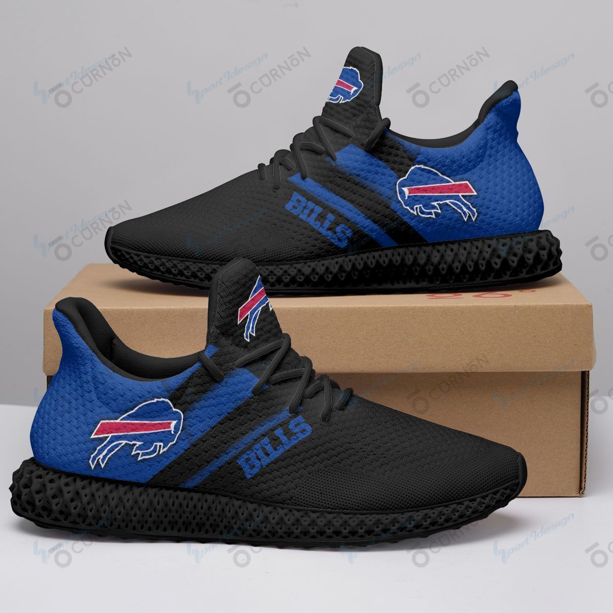 Buffalo Bills 4D Future Sneakers 90