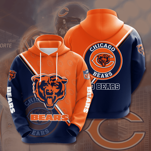 Chicago Bears 78 Unisex 3D Hoodie Gift For Fans