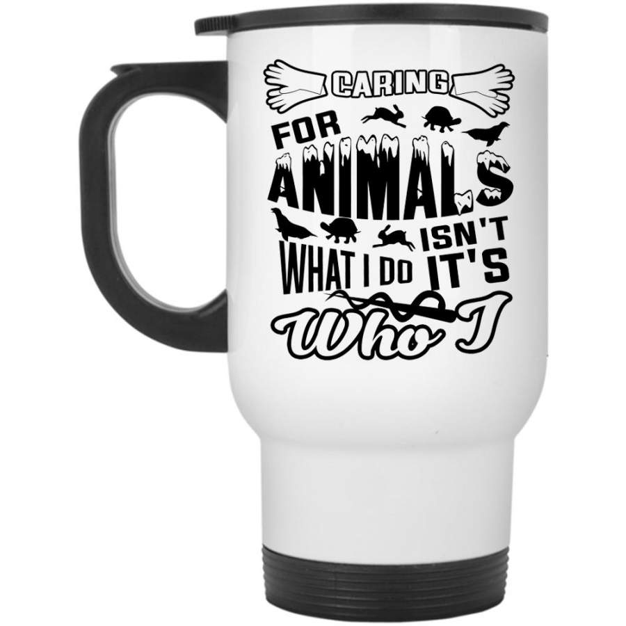 Caring For Animals Mug, I Love Animals Cup, Lovely Mug (Travel Mug)