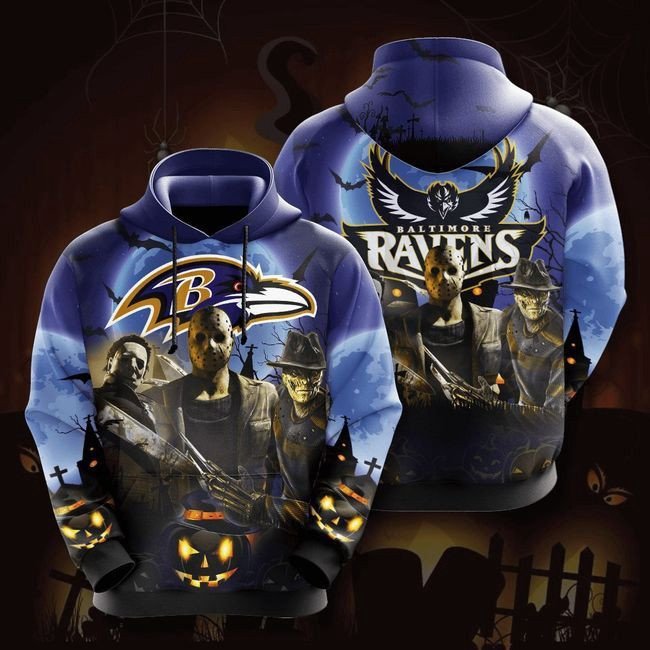 Baltimore Ravens 88 Unisex 3D Hoodie Gift For Fans