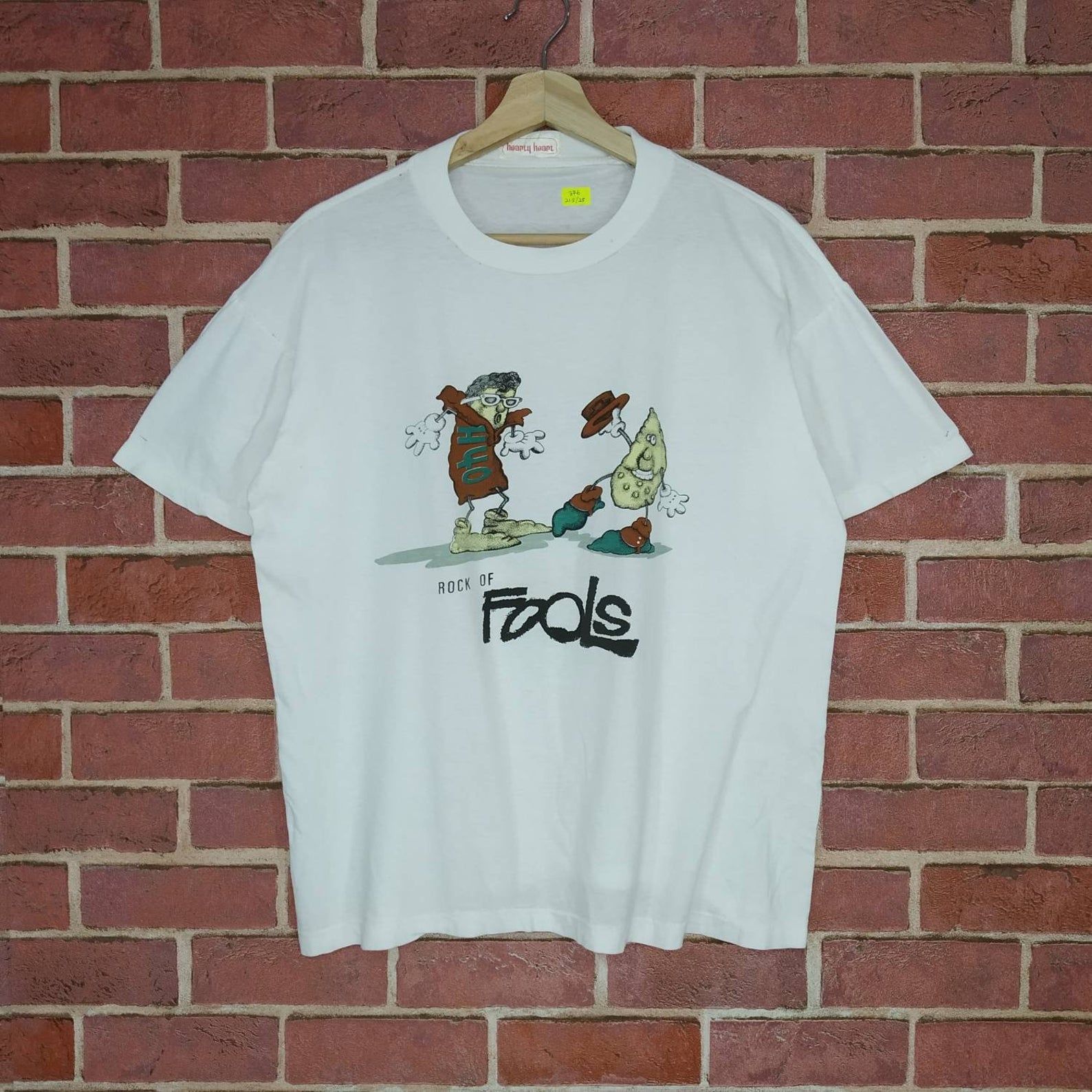 Vintage Rock Of Fools Nice Design T-shirt