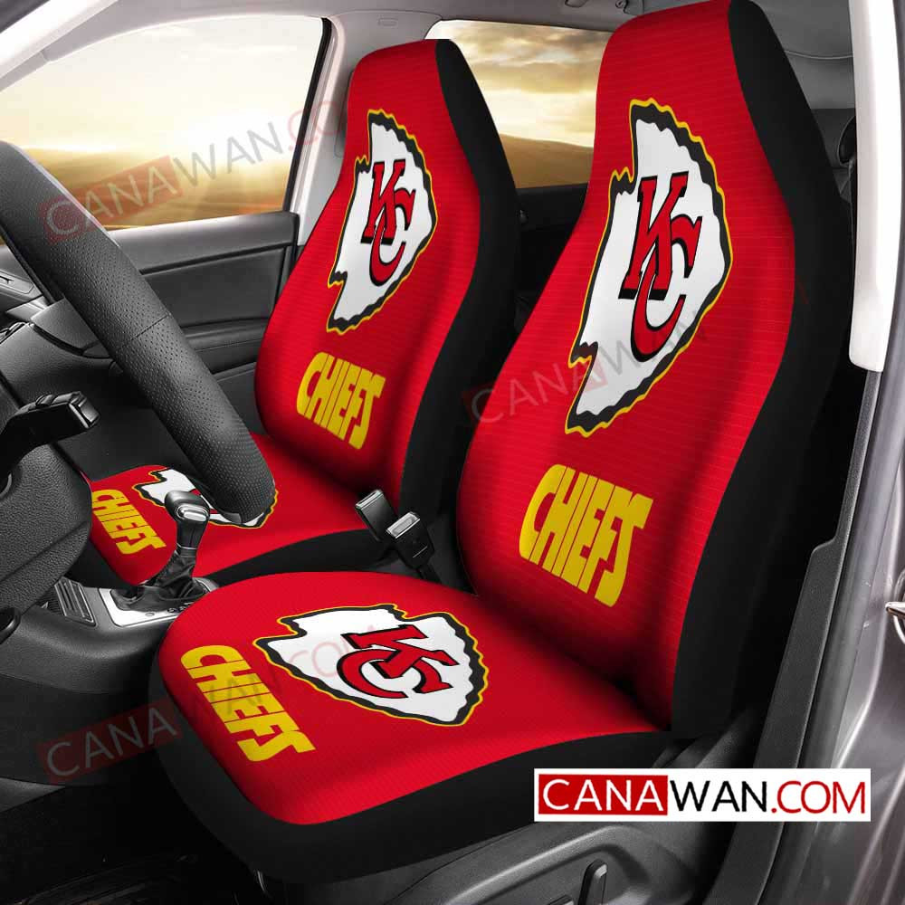 Kansas City Chiefs Style188 3D Customized Personalized Car Seat Cover