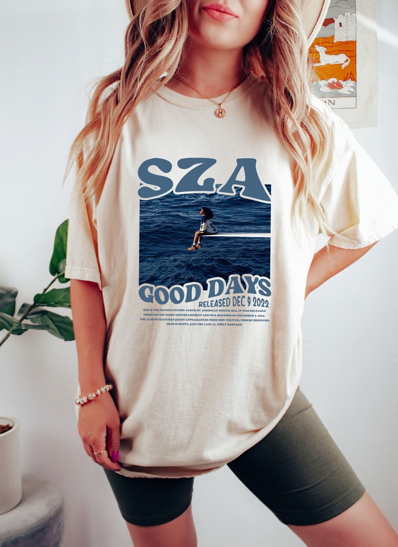 90S Shirt, Retro Sza Shirt, Good Days Graphic Tee, Sza Merch, Sos Tour 2023, Kill Bill Tee, Gifts For Rnb Lovers