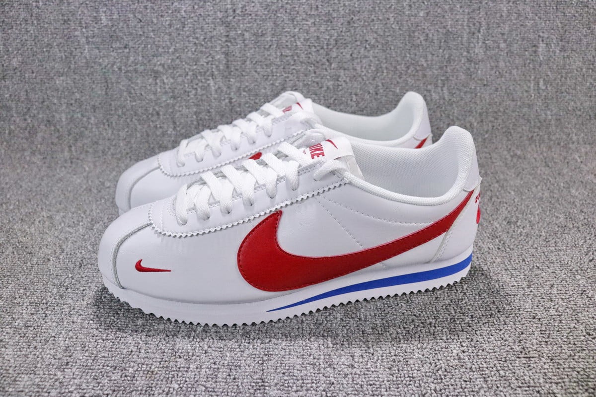 Nike Classic Cortez Premium ‘Swoosh’ Red White Shoes Sneakers SNK549355447