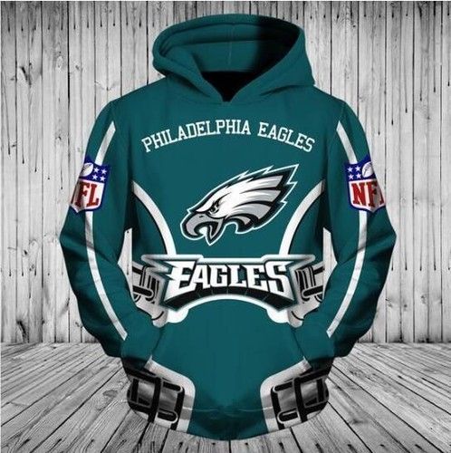Philadelphia Eagles 26 Unisex 3D Hoodie Gift For Fans