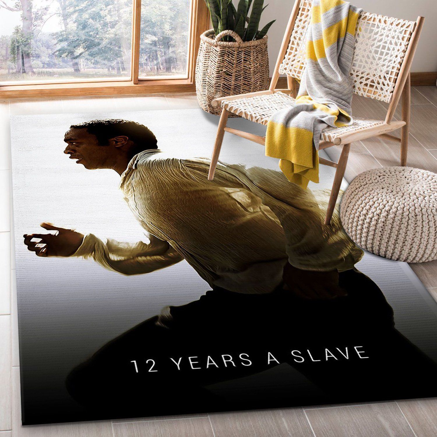 12 Years A Slave Rug Art Painting Movie Rugs Us Gift Decor Area Rug For Living Room Bedroom Rug Home Decor