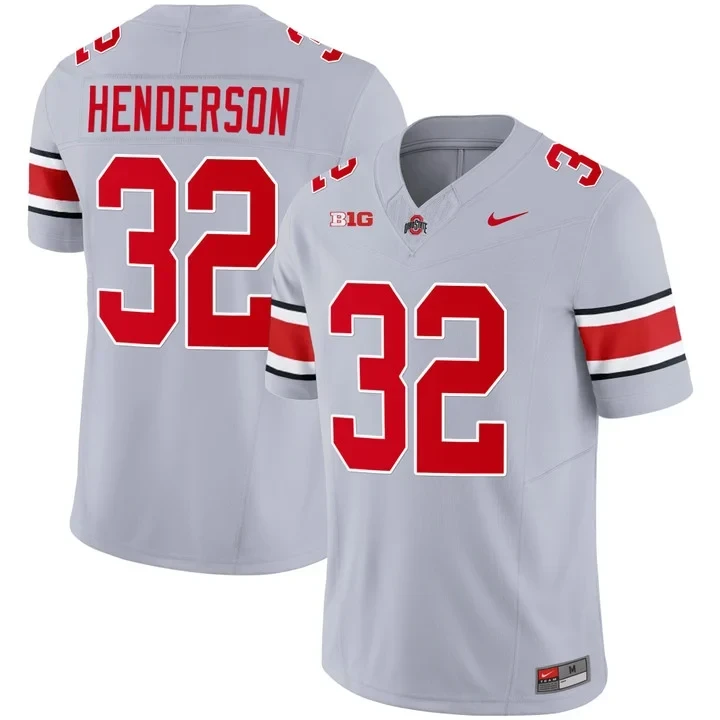 Treveyon Henderson Ohio State Buckeyes Jersey Collection – All Stitched