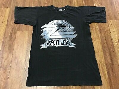 Vtg 1991 Recycler World Tour Single Stitch 90S Shirt