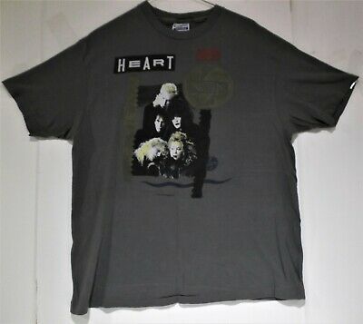 Vintage Original1987 Heart ”bad Animals” Concert Tour T-shirt Double Sided 6497