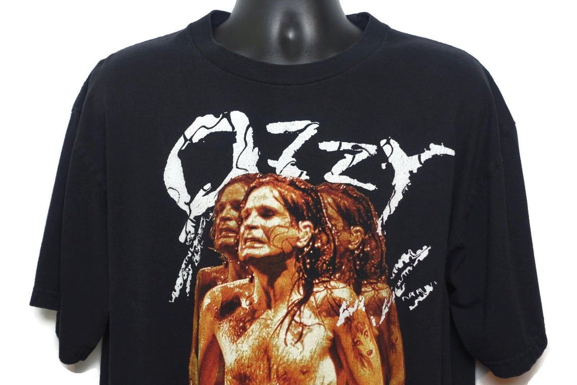 1996 Ozzy Osbourne Vintage T Shirt – ’96 Ozz Fest Tour – 90s Cult Heavy Metal Tee T-Shirt