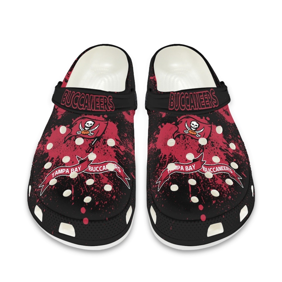Tampa Bay Buccaneers Shoes Cute Style#3 Crocs Shoes For Fans