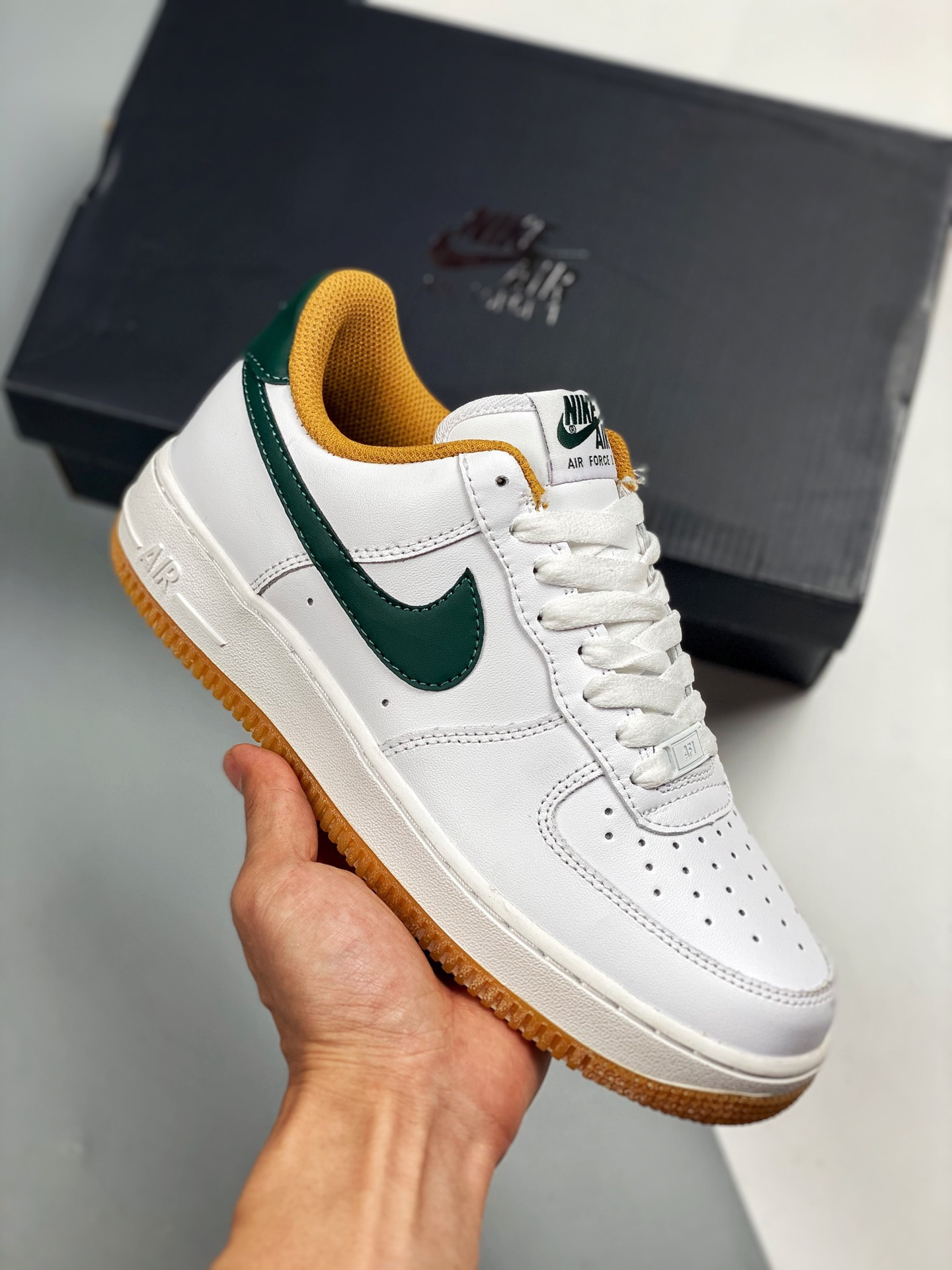 Nike Air Force 1 ’07 LX White Yellow Green 5340705