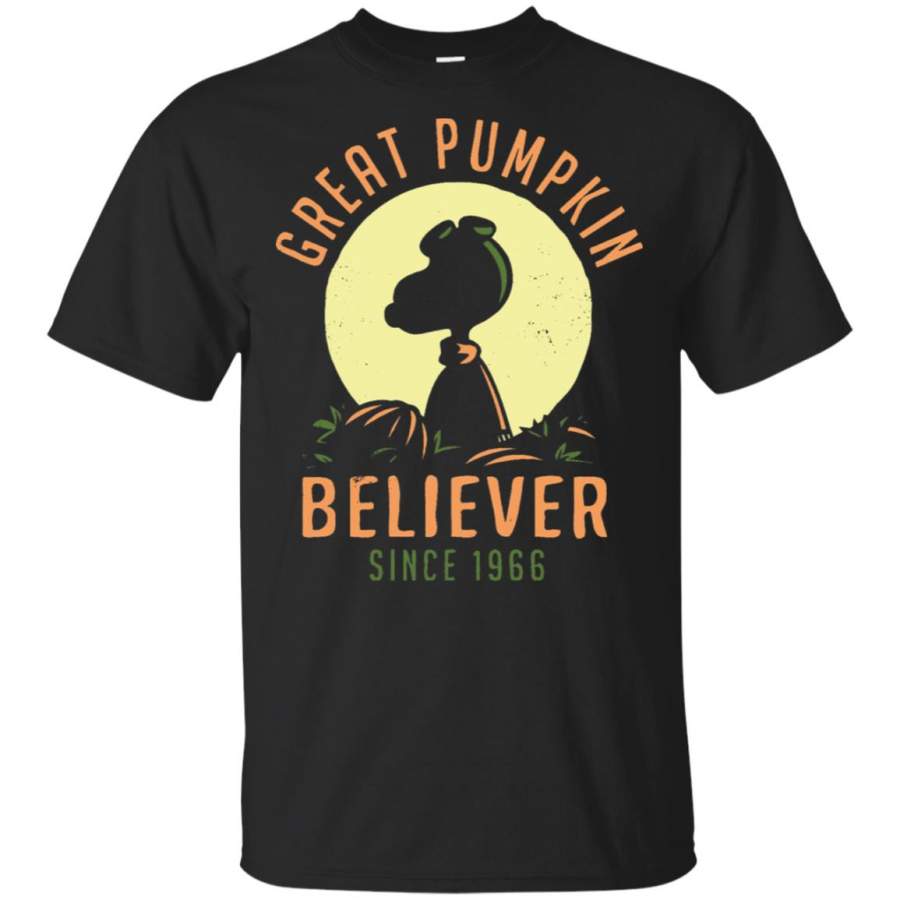 Snoopy Great pumpkin believer since 1966 Halloween shirt, sweatshirt, hoodie Snoopy New Fashion