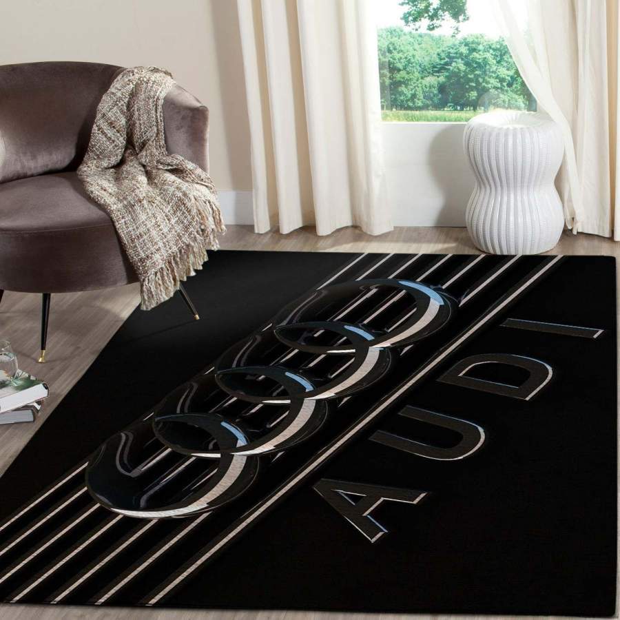 Audi Logo SuperCars Area Rugs Living Room Carpet FN151203 Local Brands Floor Decor The US Decor