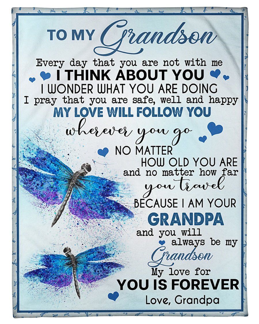 Grandson – To My Grandson My …