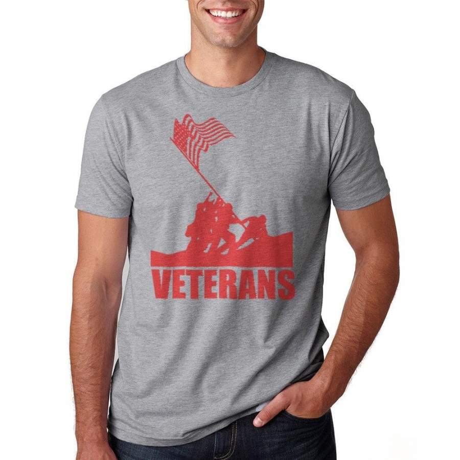 Veterans Be Honored Men’s Heather Grey T-shirt