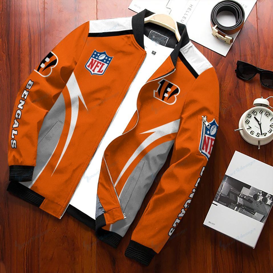 Cincinnati Bengals Bomber Jacket 161