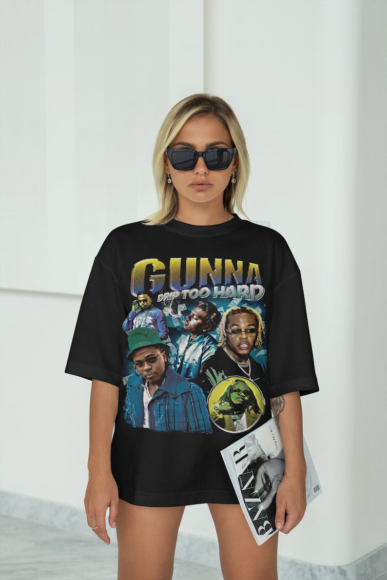 Gunna T Shirt, Wunna Shirt, Bootleg Gunna Graphic Tee, Concert Shirt, Fan Gift, Trending Shirt, Vintage Hiphop, Rap Tee