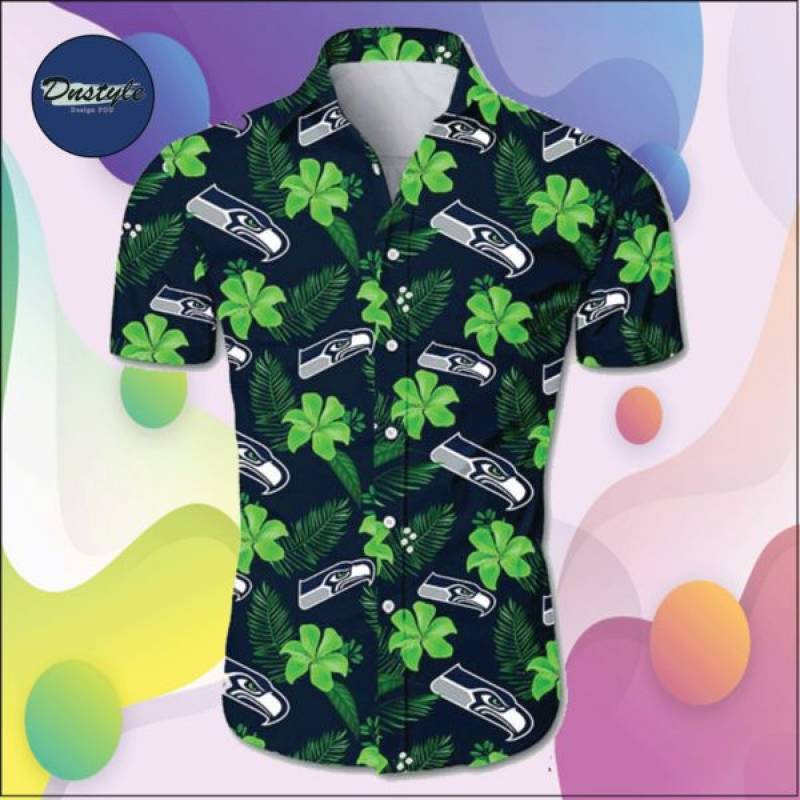 Seattle Seahawks hawaiian shirt &#8211; dnstyles