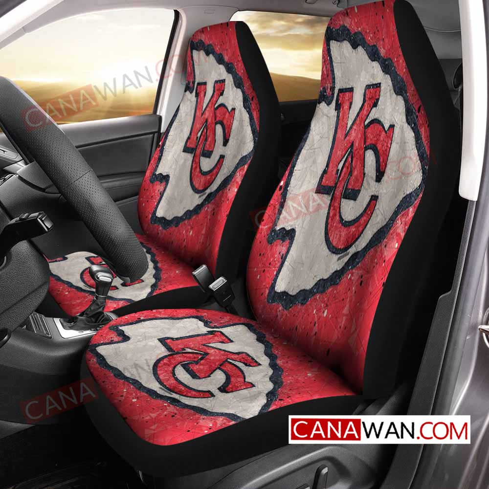 Kansas City Chiefs Style068 3D Customized Personalized Car Seat Cover