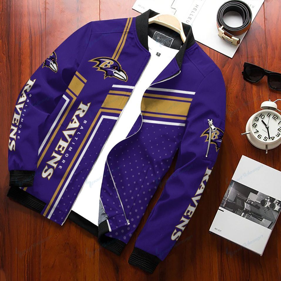 Baltimore Ravens Bomber Jacket 128