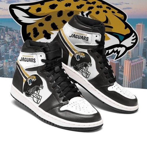 Jacksonville Jaguars Jordan Sneakers For Fan High Top Custom Shoes Air Jordan High Sneakers Sport Sneakers V3790