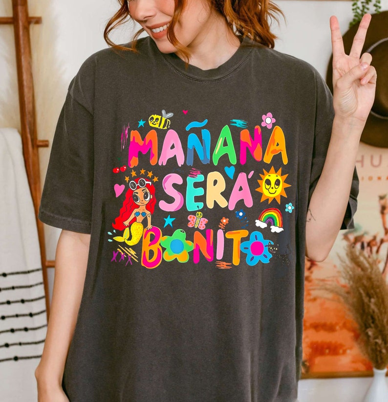 Mañana Será Bonito Shirt, Karol Shirt, Funny Karol Tour 2023, Manana Sera Bonito Album Shirt