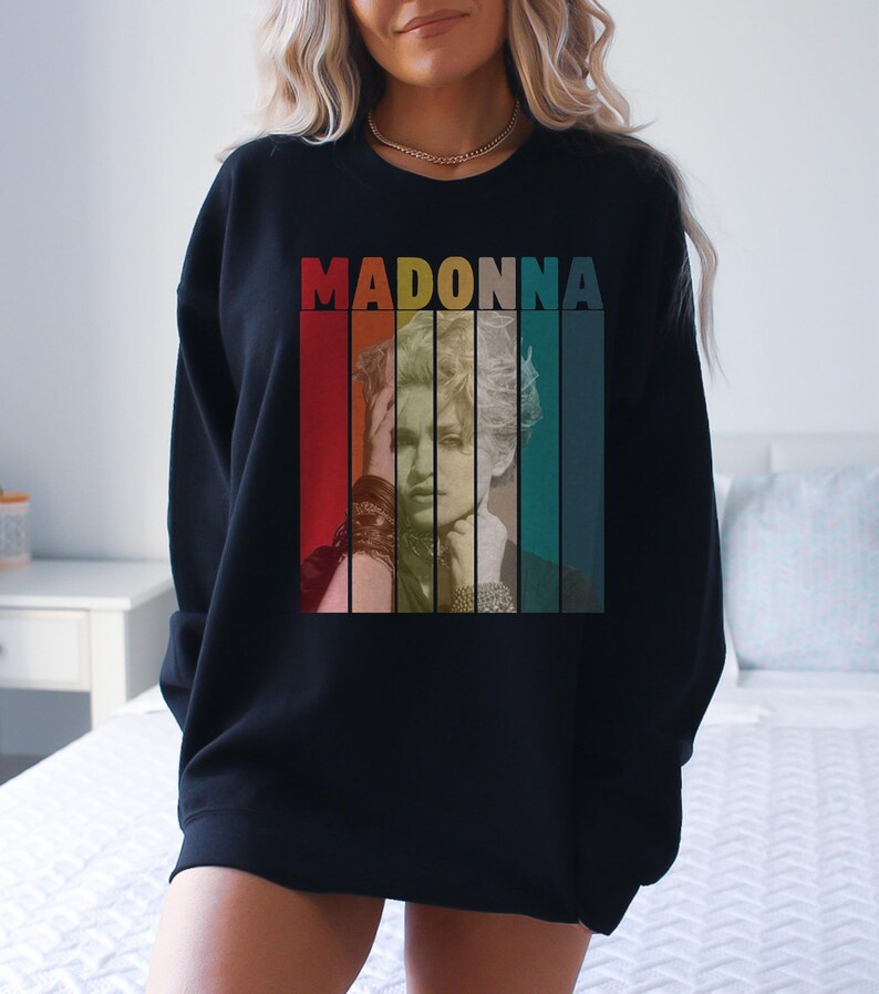 Madonna Retro Vintage T-Shirt, Madonna Shirt, Music Shirt, Gift Tee For You And Your Friends