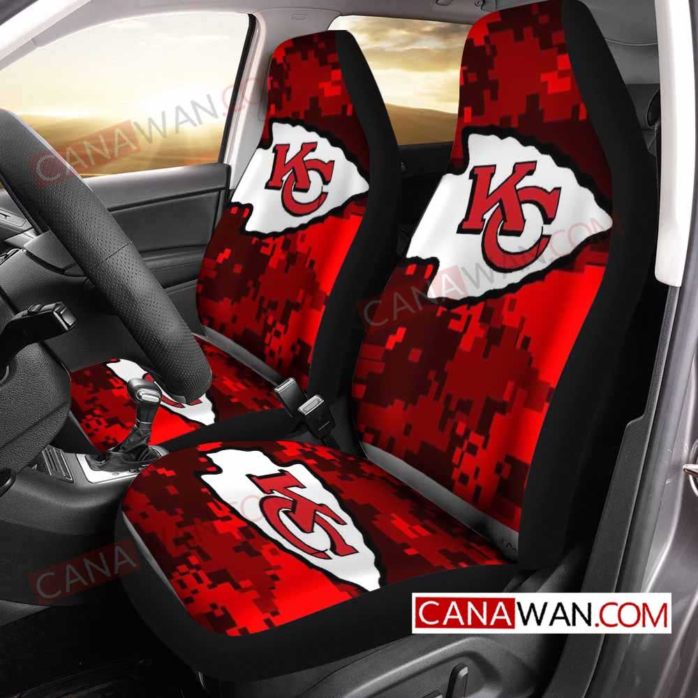 Kansas City Chiefs Style200 3D Customized Personalized Car Seat Cover