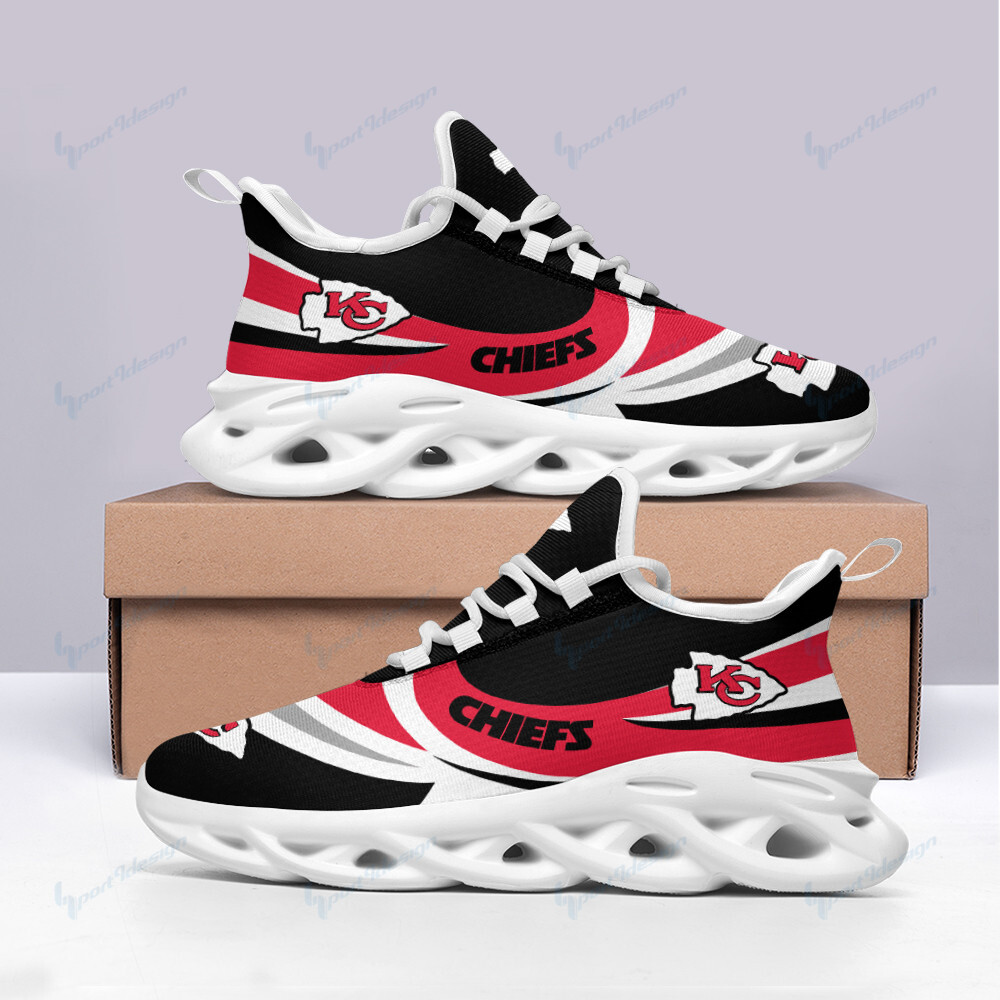 Kansas City Chiefs Yezy Running Sneakers Bg564