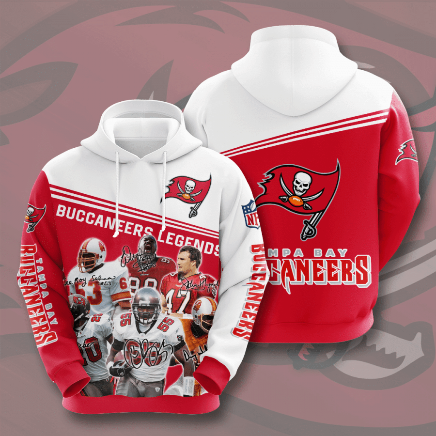 Tampa Bay Buccaneers 90 Unisex 3D Hoodie Gift For Fans