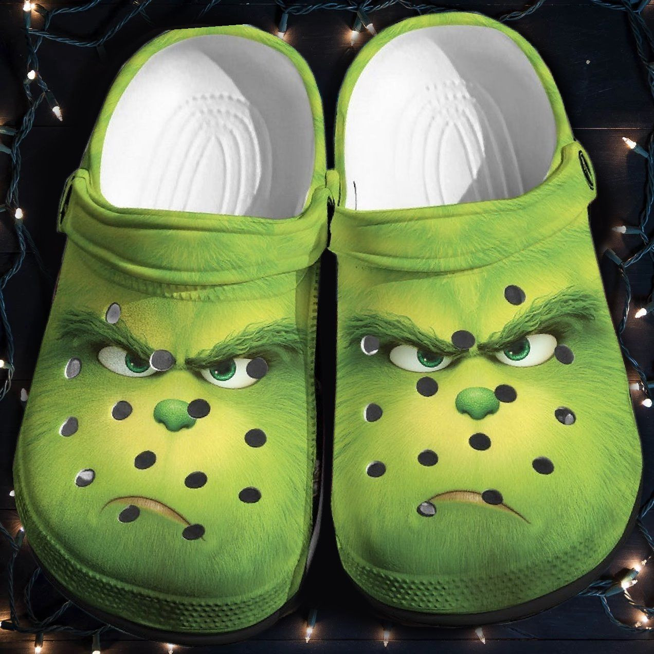 The Grinch Crocss Classic Clogs