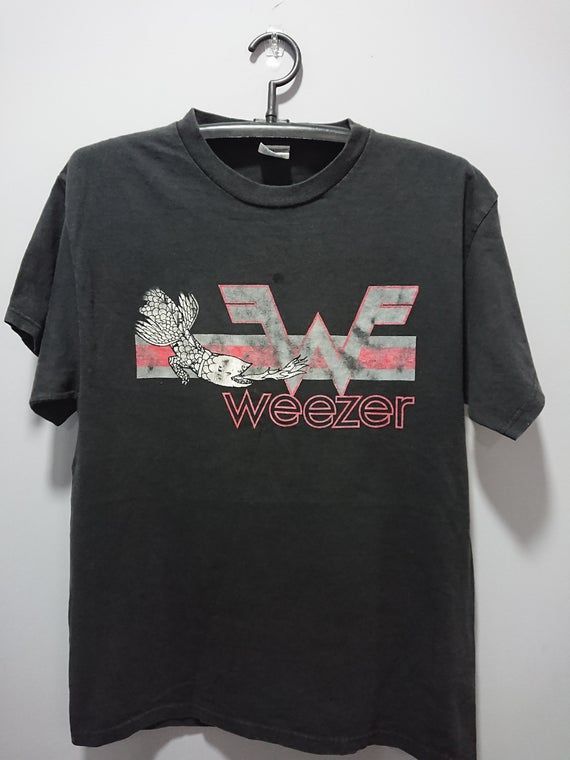 Vintage 2005 Weezer Tour Shirt Alternative Rock Power Pop Pop Rock Pop Punk Rivers Cuomo Patrick Wilson Brian Bell Shirt