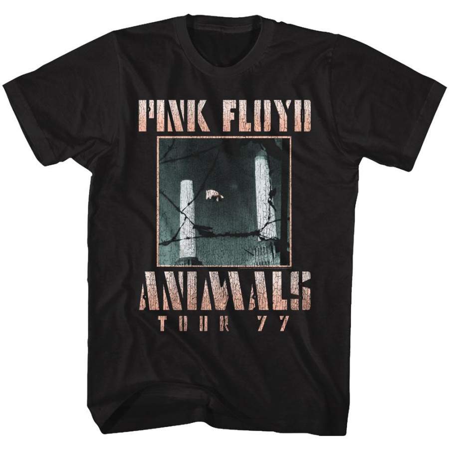 Pink Floyd Special Order Animals Tour 77 Adult S/S T-Shirt