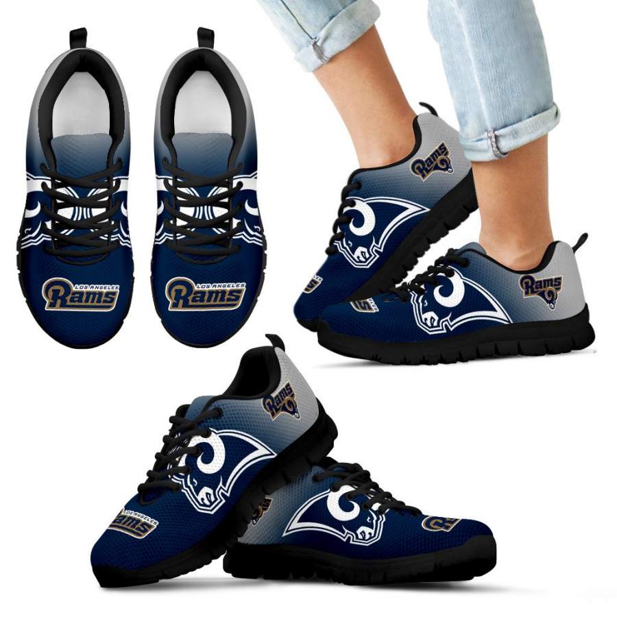 Special Unofficial Los Angeles Rams Sneakers